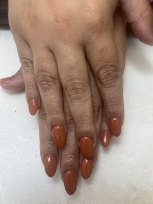 Full set with gel by Tina