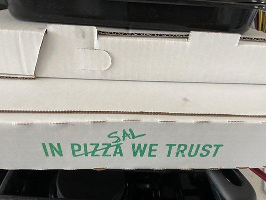 Pizza box