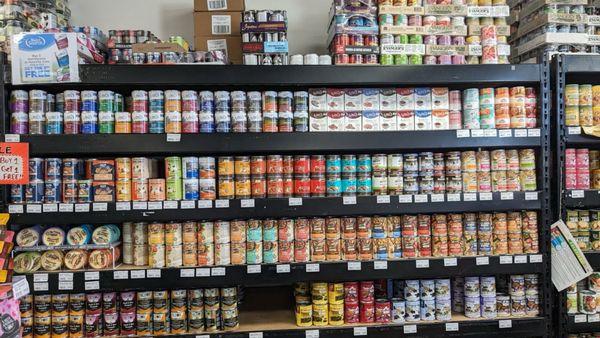 Talk about selection!??? Check us out for Wet food Wednesday. Some restrictions apply! Ask associates for details