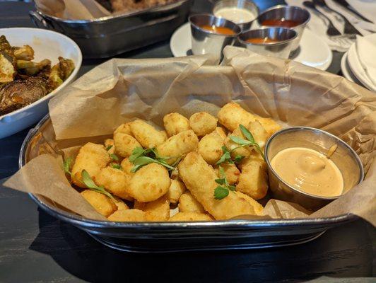 Cheese Curds.