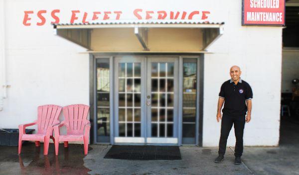 Meet the owner Malak Samadian.  Come in and say hello!  We service all types of vehicles and fleets.