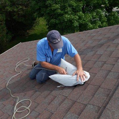 Exterior Dryer Vent Cleaning.