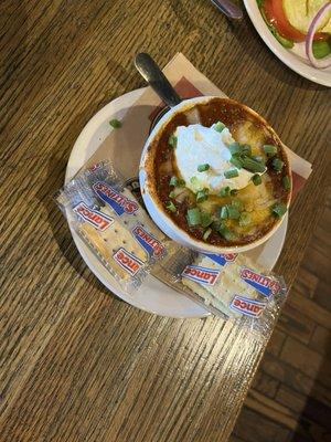 Loaded chili cup