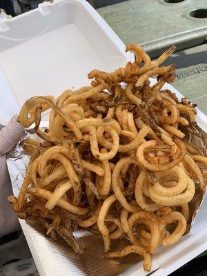 Now that's an order of Curly Fries.