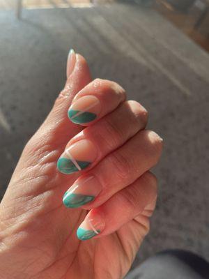 Another view of the nails.