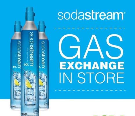 SODA STREAM EXCHANGE IN STORE