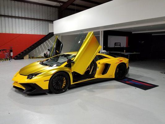 2012 LAMBORGHINI GALLARDO AFTER GLASS REPLACEMENT