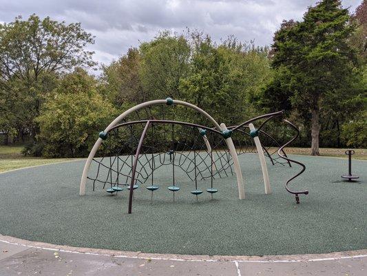 Playground at Leake Park, Tulsa