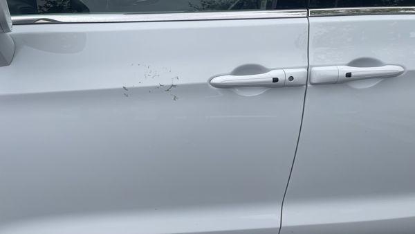 Scratches all over the car