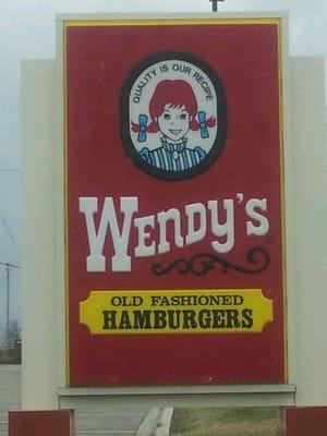 Wendys Sign