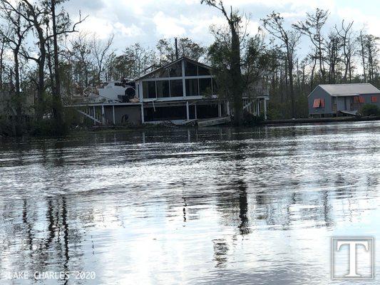 Lake Charles After Hurricane Delta / Laura 2020