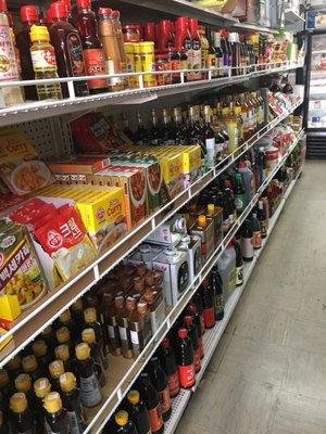 Sauce aisle