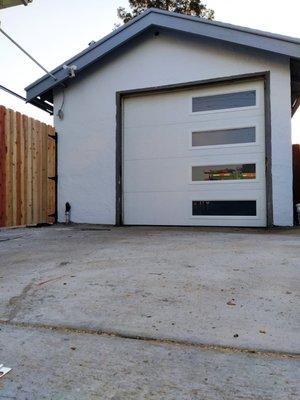 New Sectional garage  door installation in Fremont - After 6