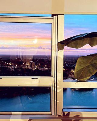 View of BB&T center and Everglades