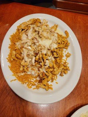 Arroz con queso