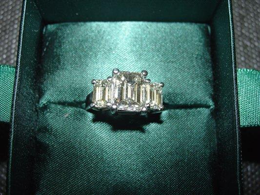 5 carat platinum ring stolen by Allison Love