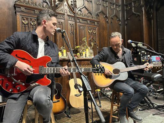 Dave and Tim Hause intimate gig