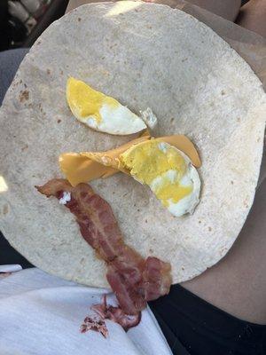 Grilled Breakfast Wrap