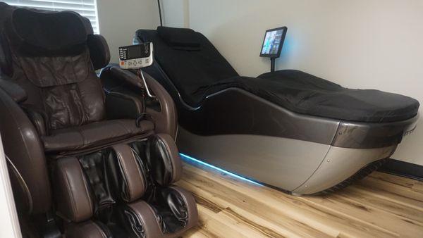 Aqua Massage Bed and Massage Chair