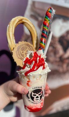 Lucha Libre Ice Cream And Churros