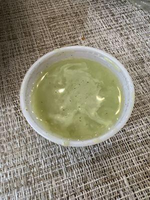 Green water sauce