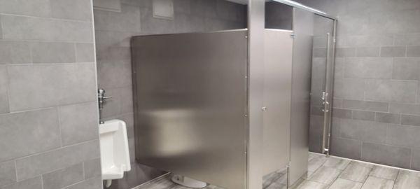 Updated bathrooms