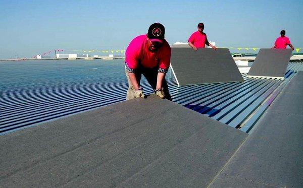 Installing ISO insulation Broads