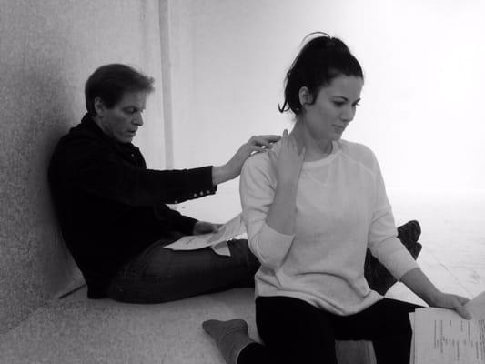 "What am I to you?" #rehearsal for my new play #AnotherFamousDeadArtist #Performance begins this March! #Candid #Photograph