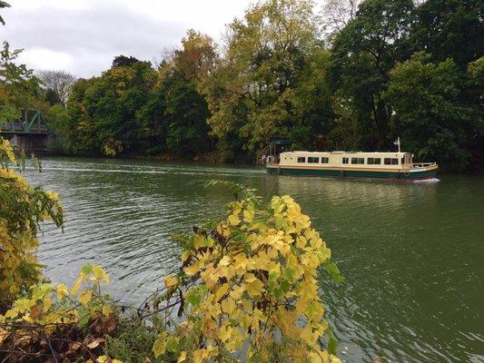 Beautiful Fall day for a walk along the Pittsford Canal...