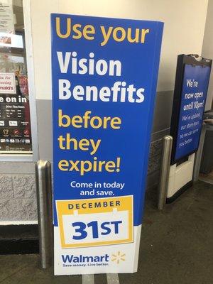 Vision Center benefits