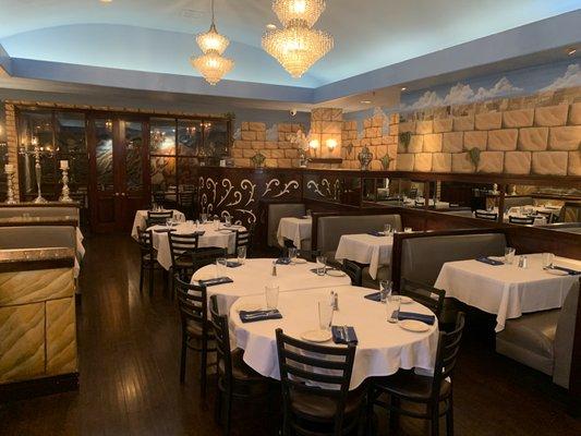 Large dining room available for special events