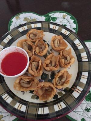 Pork fried wontons