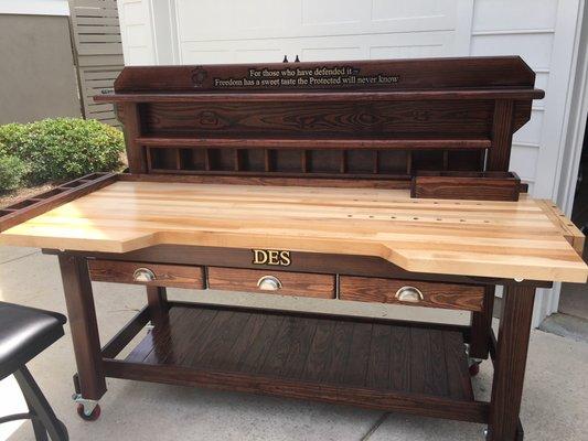 The Ben Franklin Hobby Bench