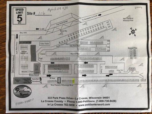 Campground Map