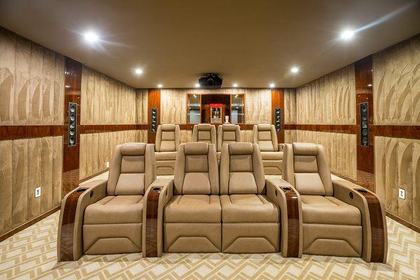 Elite Home theaters seating system installers, Essex Fells, Essex County, NJ