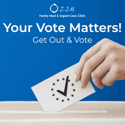 Vote for a better tomorrow! Just like staying healthy, it's all about action today. Make your voice count!  #Vote2024 #ElectionDay #Vote