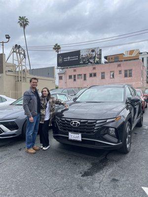 New Hyundai Tuscon - Thank you Bryan at Hyundai of DTLA