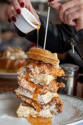 Long Island's Favorite Chicken & Waffles for Brunch, Lunch & Dinner at The Shed Restaurant Sayville