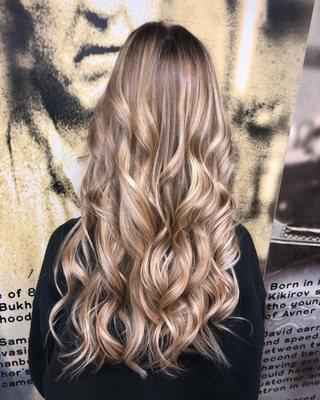 Blonde Balayage by Mikahla.