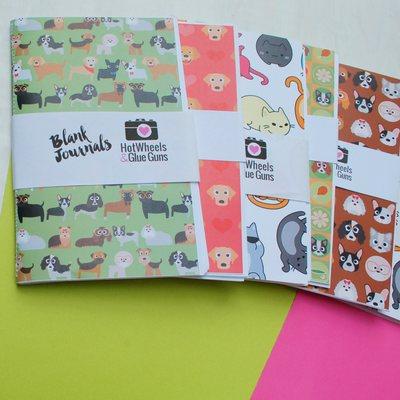 I had the covers for these journals printed at Office Depot, they turned out great!