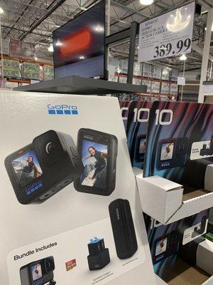 One of my favorite areas in Costco is the electronics area.