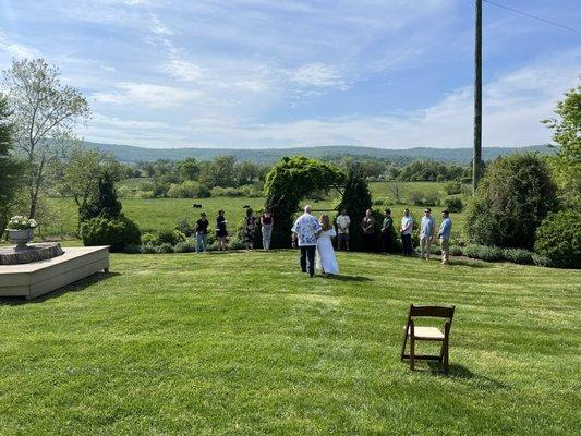 Ceremony location