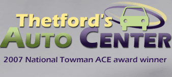 Thetford's Auto Center logo