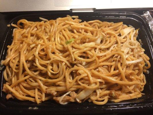 Pork lo mein!