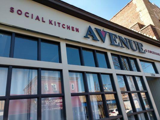 Coming soon, Avenue Social Kitchen!