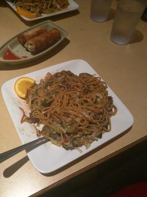 Beef Yakasoba. It was yummy!