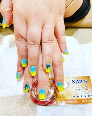 Hawaii nails