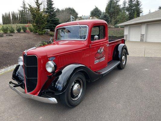 1936 Ford. Sold to customer in Ohio