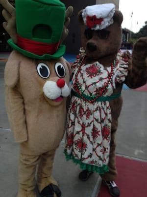 Ready for the parade. I am the bear.