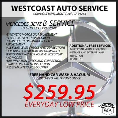 You can rest assured that your Mercedes is in good hands with our Master Certified Techs. We use all original parts, & STILL SAVE YOU MONEY